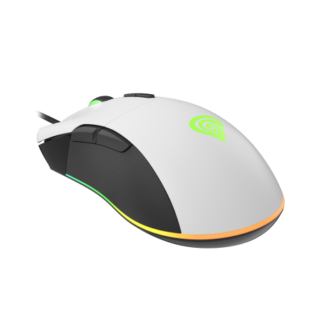 Genesis | Gaming Mouse | Krypton 290 | Wired | Optical | Gaming Mouse | USB 2.0 | White | Yes