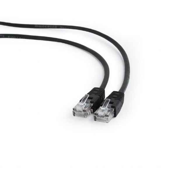 PATCH CABLE CAT5E UTP 0.25M/BLACK PP12-0.25M/BK ...