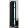 Cama Shelf unit VIGO NEW 180/40/30 black/black gloss