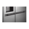 LG Refrigerator | GSLC41PYPE | Energy efficiency class E | Free standing | Side by side | Height 179 cm | Fridge net capacity 420 L | Freezer net capacity 221 L | Display | 36 dB | Grey