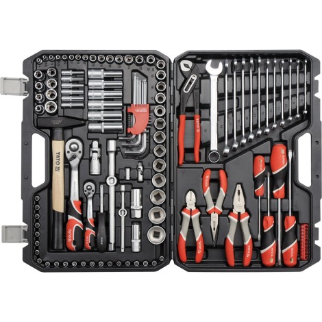 Yato YT-38901 Tool set XXL 1/4-1/2" 122 items