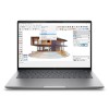 HP ZBook 8 G1i Intel Core Ultra 7 255H Mobile workstation 35.6 cm (14") WUXGA 16 GB DDR5-SDRAM 1 TB SSD NVIDIA RTX 500 Ada Wi-Fi 7 (802.11be) Windows 11 Pro AI Workstation, AI PC Silver