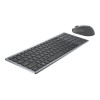 Dell | Keyboard and Mouse | KM7120W | Keyboard and Mouse Set | Wireless | Batteries included | RU | Bluetooth | Titan Gray | Numeric keypad | Wireless connection