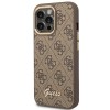 GUESS Hardcase 4G Vintage Gold Logo GUHCP14XHG4SHW Back Cover Apple  iPhone 14 Pro Max Brown