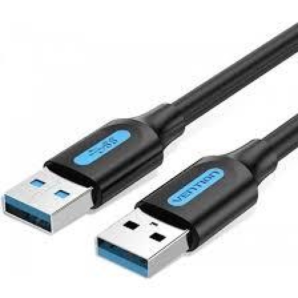 CABLE USB3.0 MALE TO MALE/0.5M BLACK ...