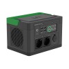 APC OffGrid Portable Power Station 330, 230V, 332Wh Lithium-ion, LCD, 2 CEE 7/3 Schuko outlets, Sinewave, 3 USB-A, 1 USB-C, Wireless Charger | Schneider Electric
