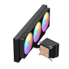 Gamemax CPU Liquid Cooler | GLACIER 360 LCD BK | Intel, AMD