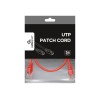 PATCH CABLE CAT5E UTP 0.5M/RED PP12-0.5M/R GEMBIRD
