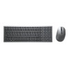 Dell | Keyboard and Mouse | KM7120W | Keyboard and Mouse Set | Wireless | Batteries included | US | Bluetooth | Titan Gray | Numeric keypad | Wireless connection