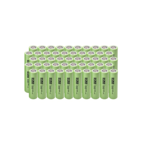GREEN CELL 50x Battery cells 3.7V ...