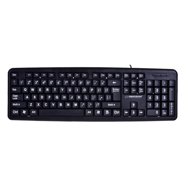 Esperanza EK129 keyboard USB QWERTY UK ...