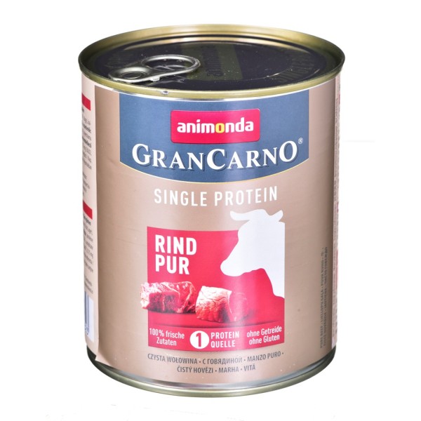 ANIMONDA GranCarno Single Protein flavor: beef ...