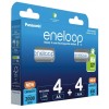 PANASONIC ENELOOP ZESTAW 4x AA 2000mAh + 4x AAA 800mAh
