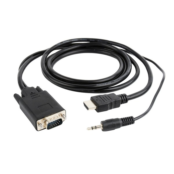 Gembird A-HDMI-VGA-03-6 video cable adapter 1.8 ...