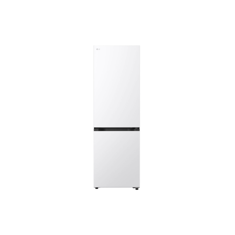 LG Refrigerator | GBBSJ1CCSW | Energy efficiency class C | Free standing | Combi | Height 186 cm | Fridge net capacity 220 L | Freezer net capacity 113 L | Display | 34 dB | Super White