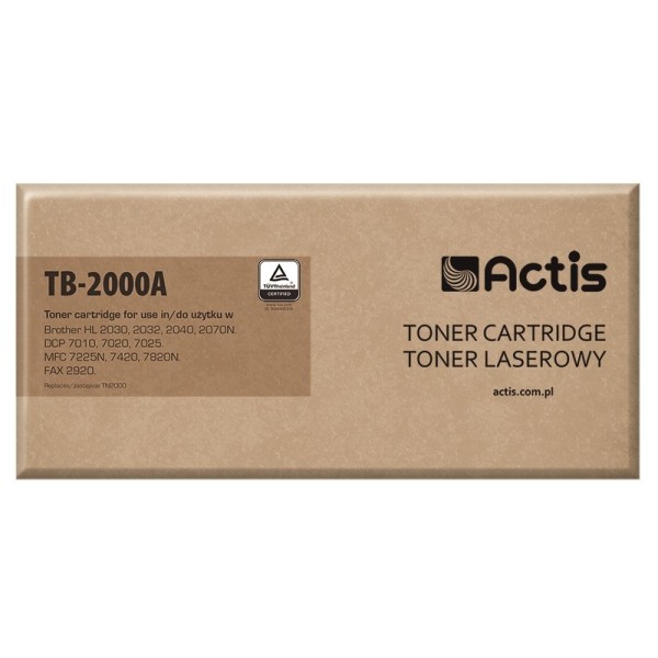 Actis TB-2000A Toner (replacement for Brother ...