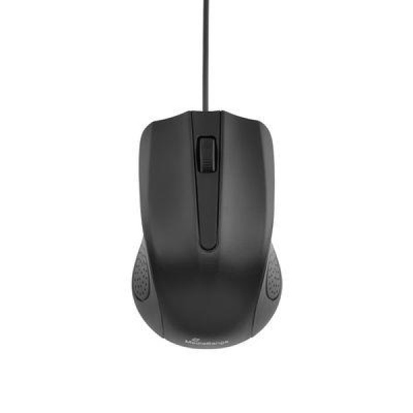 MOUSE USB OPTICAL BLACK/3-BUTTON MROS210 MEDIARANGE