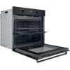 INDESIT Oven | IO K55C B | 71 L | Electric | Catalytic | Electronic | Height 59.5 cm | Width 59.5 cm | Black