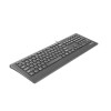 Natec Keyboard, Barracuda, US Layout, Slim | Natec | Keyboard | Barracuda | Standard | Wired | US | Black | 529 g