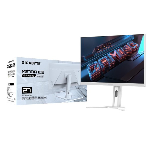 LCD Monitor|GIGABYTE|M27QA ICE Gaming Monitor|27