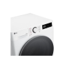 LG F2DR508S1W Washing machine, A-10%, Front loading, Washing capacity 8 kg, Depth 47.5 cm, White