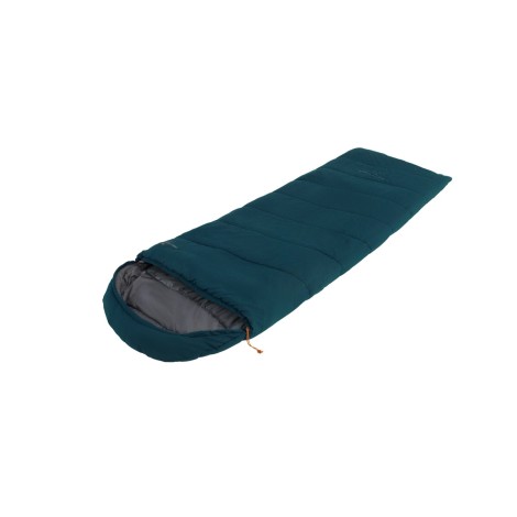 Easy Camp Raven I Square 2°C | Sleeping Bag | 220 x 80 cm | -12 to 7 °C | Two-way open-end, L-shaped, autolock