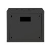 Digitus | Wall Mounting Cabinet | DN-19 09-U-SW | Black | IP protection class: IP20; Front door: Glass door, single opening; Cabinet type: Wall mounting cabinet; Equipment mounting depth min.-max.: 305-370 mm; Load capacity: 100 kg