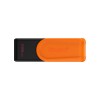 Kingston USB Flash Drive | DataTraveler Exodia S | 256 GB | USB 3.2 Gen 1 | Black/Orange