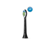 Philips | Toothbrush Heads | HX6068/13 Sonicare W2 Optimal White | Heads | For adults | Number of brush heads included 8 | Number of teeth brushing modes Does not apply | Sonic technology | Black