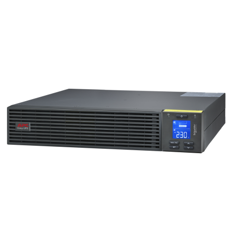 APC Easy UPS On-Line, 1000VA/900W, Rackmount 2U, 230V, 3x IEC C13 outlets, Intelligent Card Slot, LCD, W/ Rail Kit | Schneider Electric