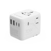 Gembird TPA-2A3C70-01-W Universal travel power adapter, 70 W, white | Gembird