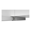 Bosch | Hood Serie 4 | DFL064A52 | Telescopic | Energy efficiency class A | Width 60 cm | 270 m³/h | Push Buttons | LED | Silver