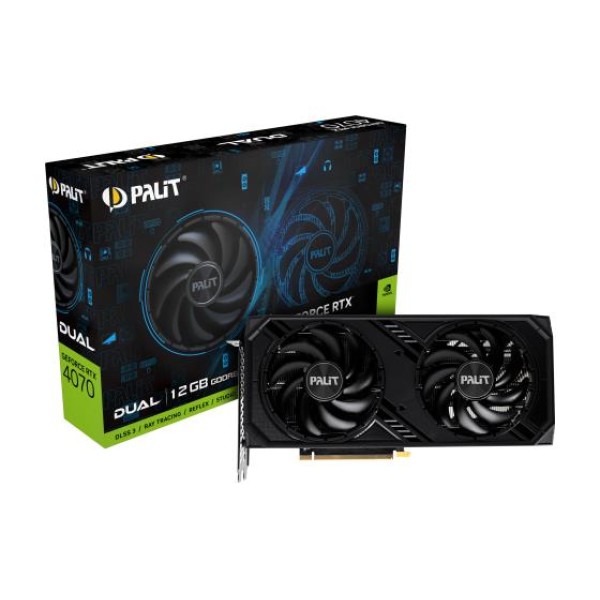 Graphics Card|PALIT|NVIDIA GeForce RTX 4070|12 GB|GDDR6|192 ...