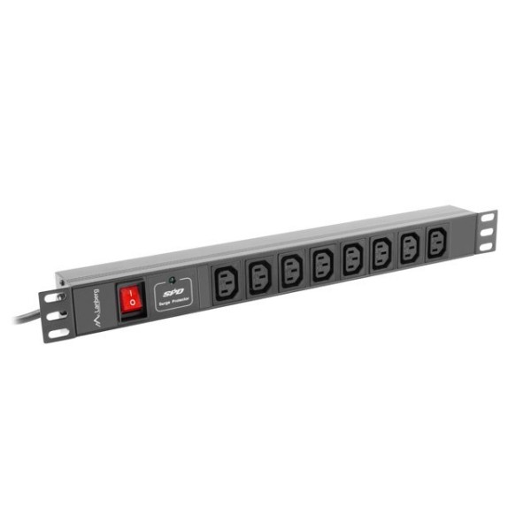 LANBERG POWER STRIP PDU RACK (1U, ...