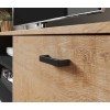 Cama TV stand SOHO 140 lefkas oak/black