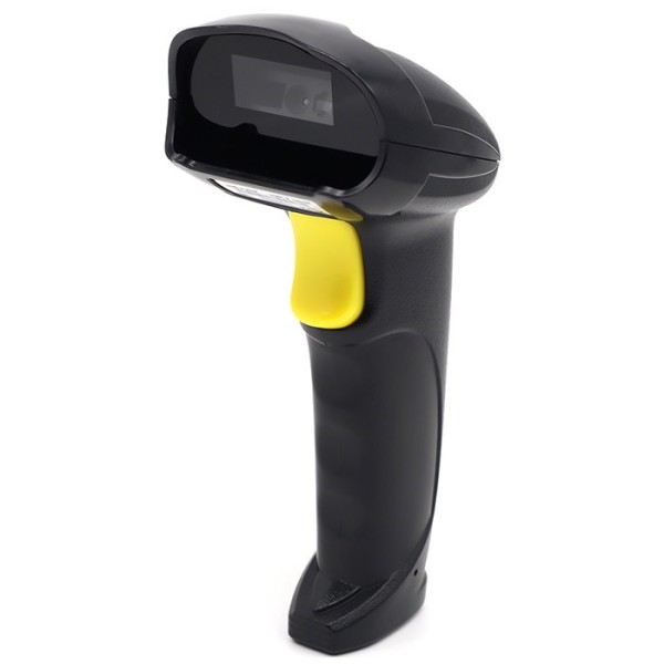 Qoltec 50853 Laser barcode scanner 1D ...