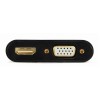 I/O ADAPTER HDMI TO HDMI/VGA/A-HDMIM-HDMIFVGAF-01 GEMBIRD