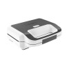 TEFAL | Wafle Maker Snack XL | SW701110 | 850 W | Number of pastry 2 | Belgium | White/Grey