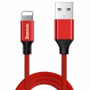 Cable Baseus Yiven Lightning 180 cm 2A - red