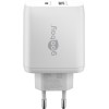 Goobay | USB-C PD Dual Fast Charger (45 W) | 65412 | N/A