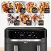 Tefal Easy Fry Dual XXL EY942HE0 fryer Double 11 L Stand-alone 2020 W Hot air fryer Grey