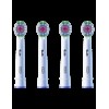 Oral-B | Replaceable toothbrush heads | EB18-4 3D White Pro | Heads | For adults | Number of brush heads included 4 | White