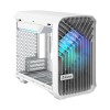Fractal Design | Torrent Nano RGB White TG clear tint | Side window | White TG clear tint | Power supply included No | ATX