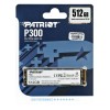 SSD PATRIOT P300 M.2 PCI-EX4 NVME 512GB