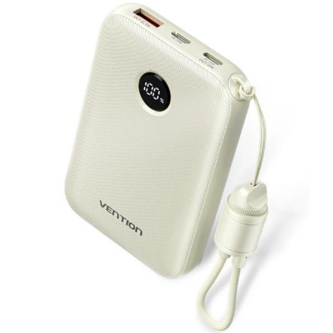 POWER BANK USB 10000MAH 22.5W/BEIGE FKAN0-C VENTION