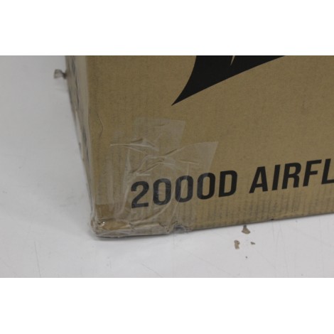 SALE OUT. Corsair 2000D AIRFLOW Mini-ITX PC Case, Black | Corsair | AIRFLOW PC Case | 2000D | Black | Mini-ITX | DAMAGED PACKAGING | Power supply included No