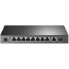 Switch|TP-LINK|TL-SG1210P|Desktop/pedestal|9x10Base-T / 100Base-TX / 1000Base-T|1xSFP|PoE+ ports 8|TL-SG1210P