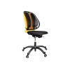 Fellowes | Office Suites mesh back support | Black | Depth 140 mm | Height 512 mm | Mesh textile | Width 439 mm