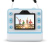 FLASH BLUE INSTANT CAMERA WITH THERMAL PRINTER FOR CHILDREN