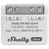 Inteligentny sterownik do pomiaru zużycia energii WiFi Shelly EM Mini Gen4